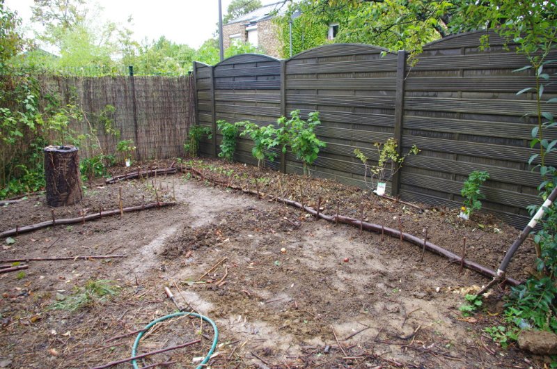 Fond du jardin à droite