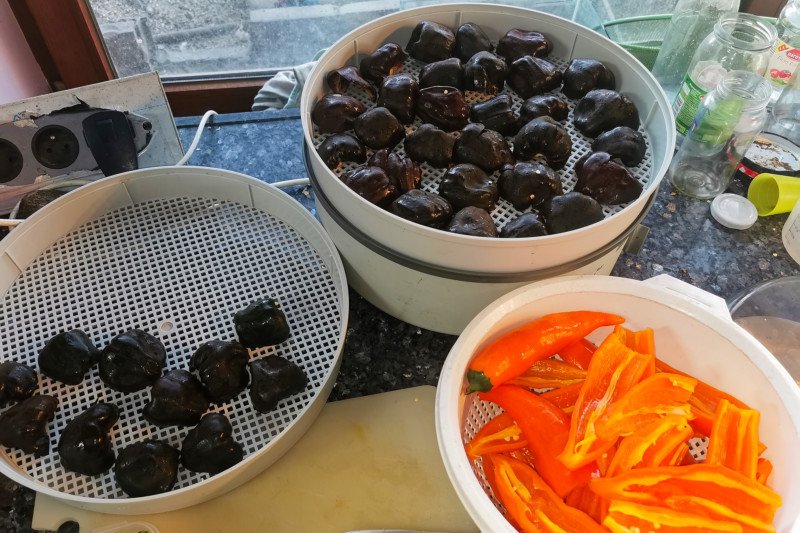 Chiluacle Negro et Aji Amarillo